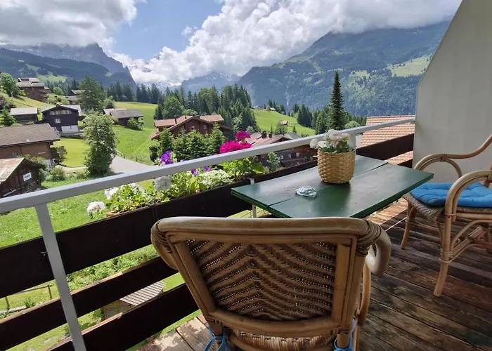 Guest With A Great View At Brunner * Wengen